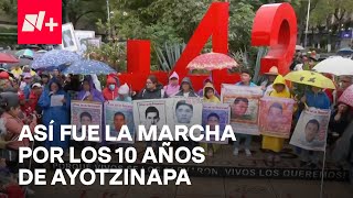 Crónica de la Marcha A 10 Años de la Desaparición de 43 Normalistas de Ayotzinapa [upl. by Higinbotham575]