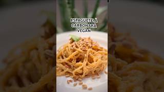 Macarrão á Carbonara Vegano Esse prato Merece Receita Aguardem [upl. by Nitsirt293]