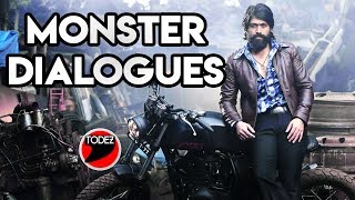 KGF Movie Top Dialogues  Rocking Star Yash  Prashanth Neel  Srinidhi [upl. by Cox3]