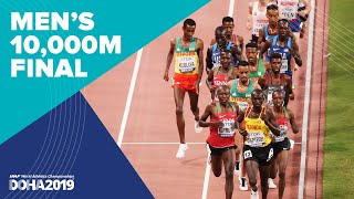 Mens 10000m Final  World Athletics Championships Doha 2019 [upl. by Celtic]