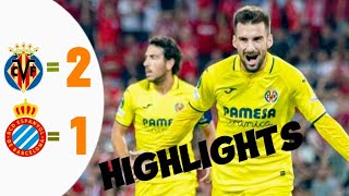 🚨Espanyol vs 🚨Villarreal  MATCH HIGHLIGHTS  LaLiga [upl. by Eceer]