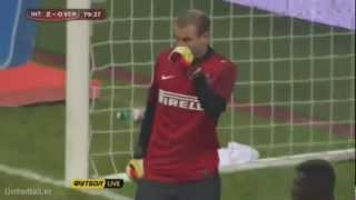 Rodrigo Palacio Portiere Goalkeeper Inter Verona 20 Grande PARACIOmp4 [upl. by Rofotsirk178]