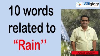 10 Rain related words [upl. by Nahama990]