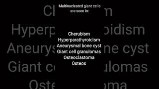 Important topic multi nucleated gaint cells [upl. by Pamella838]