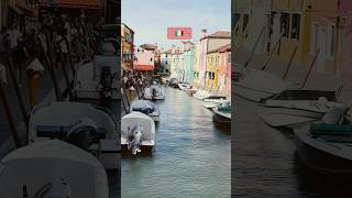 Burano Island venice travel [upl. by Ecinehs]