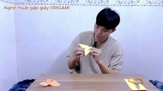 BUTTERFLY is a very BEAUTIFUL animal Lets fold BUTTERFLY with paper Part 1 [upl. by Aidan362]