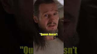 Qui Gon Knew Padme Was the Queen starwars [upl. by Lyontine]