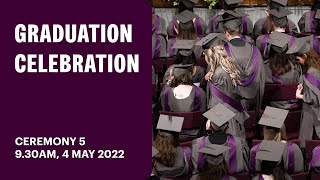 University of York Graduation Celebrations May 2022 Livestream Ceremony 5 [upl. by Schug284]