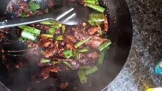 Mongolian Beef  In less than 2 minutes [upl. by Wenona711]