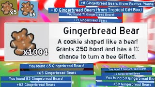 I got 1000 Gingerbread Bears in Bee Swarm and it was PAIN [upl. by Aloisius]