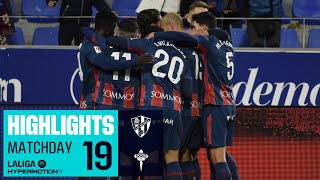 Resumen de SD Huesca vs Racing Club Ferrol 10 [upl. by Shornick]