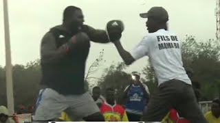 Seance de Box Balla Gaye 2 au stade amadou barry [upl. by Mori]