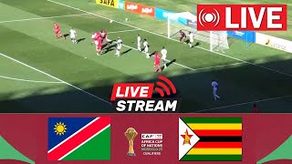 🔴LIVE Namibia vs Zimbabwe  Africa Cup of Nations Qualifiers 2026  Full Match Today [upl. by Millman]