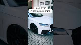 900 HP Audi TTRS  Cleaning Alcantara Steering WheelsCleaning  MTR Performance  UNITRONIC [upl. by Eliak387]