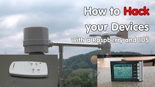 209 How to Hack your 433 MHz Devices with a Raspberry and a RTLSDR Dongle Weather Station [upl. by Anaid]