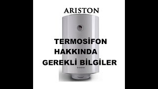 Termosifon hakkında bilmeniz gerekenler  thermosiphon maintenance [upl. by Lehacim]