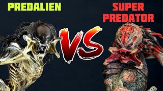 PredAlien VS Super Predator FIGHT  WHO WINS [upl. by Danit832]