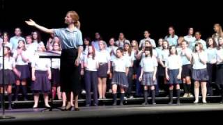 Anna Szorger amp the SSAA Choir sing Overture to quotThe Marriage of Figaroquot [upl. by Nanny]