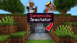 Minecraft Manhunt But I Secretly Used SPECTATOR Mode [upl. by Charlotte]