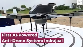 Grene Robotics Unveils Indrajaal Indias First AIPowered AntiDrone System  BQ Prime [upl. by Iel]