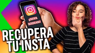 INSTAGRAM  CÓMO RECUPERAR tu CUENTA BLOQUEADA HACKEADA O DESACTIVADA [upl. by Aiehtela]