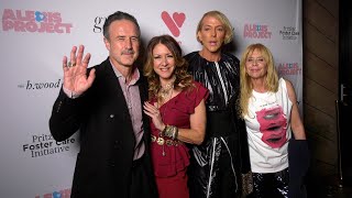 David Arquette Joely Fisher Derek Warburton Rosanna Arquette attend the Alexis Project fundraiser [upl. by Eveline]