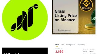 Grass free earnings season 2 earning tricks binance 3 grass binance [upl. by Geirk]