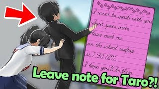 MEETING SENPAI on the ROOF Hes NOTICED US 😍 Yandere Simulator Update Science with Papa [upl. by Larine]