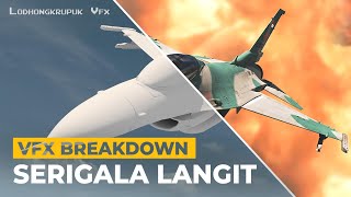 Serigala Langit 2021  Visual Effect Breakdown by Lodhongkrupuk VFX [upl. by Shere]