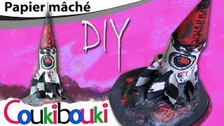 DIY Fusée en papier mâché  activité artistique pour enfant  Comment faire  How to Make [upl. by Vanhook]