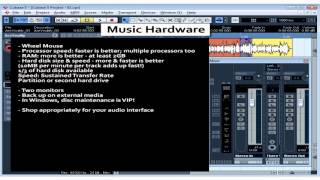 Cubase 5 Tutorial  Lesson 07 Music Hardware [upl. by Gary]