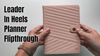 LH Agenda Planner Flipthrough  Leader In Heels Planner Review [upl. by Fredrika]