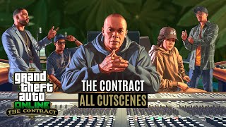 GTA Online  The Contract  All Cutscenes [upl. by Enael]