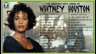 Whitney Houston Greatest Hits Full Album 2023 – Whitney Houston Best Song Ever All Time [upl. by Lampert]