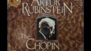 Arthur Rubinstein  Chopin Nocturne Op 15 No 3 in G [upl. by Trixi318]