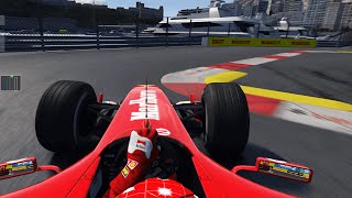 Ferrari F2004  Monaco 2022  Assetto Corsa [upl. by Nuahsor658]