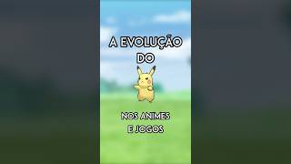 A EVOLUÇÃO DO PIKACHU shorts pokemon pokemongo pikachu pikachumoment [upl. by Moise]