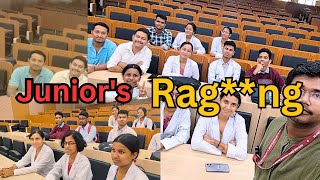 AIIMS GUWAHATI Special Juniors Raggng 😱 in MBBS 😡 FUN amp ENJOY 😊 [upl. by Ruenhs]