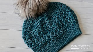 Little Rock Slouch Hat Crochet Pattern [upl. by Sievert]