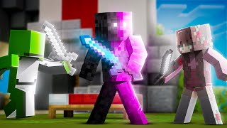 Minecraft Bedwars With PRO Minecrafters [upl. by Hansel]