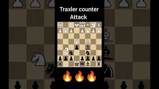 Traxler counter attack chess youtubeshorts chessplayer chesstalkbangla [upl. by Dyanna36]