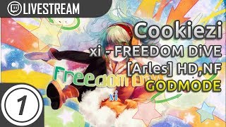 Cookiezi going GODMODE on xi  FREEDOM DiVE Arles HDNF 19202667x 9324 97 [upl. by Nairadal]