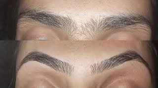 eyebrows banany ka tareeka  eyebrows tutorial  eyebrows threading [upl. by Swanson834]