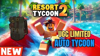 UGC LIMITED Resort Tycoon 2 Script  Auto Tycoon Summer Camp Event [upl. by Ailahtan]