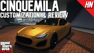 Lampadati Cinquemila Customization amp Review  GTA Online [upl. by Hackett]