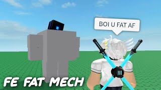 FE Fat Mech Roblox Script  Fluxus and Hydrogen [upl. by Eenerb]