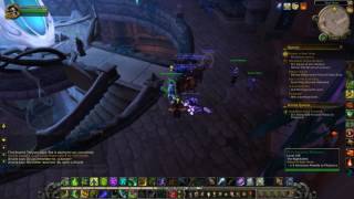 World of Warcraft Visitor in ShalAran Legion Quest Guide [upl. by Notlad787]