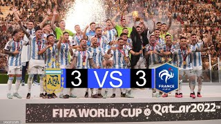 Argentina vs France  33  extended highlights and Goals  FIFA world cup 2022 [upl. by Otrebireh790]