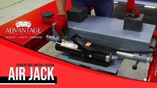 Discover the Benefits of an Air Jack on a 4Post Lift  How to Install an Air Jack on a 4 post Lift [upl. by Dyan311]