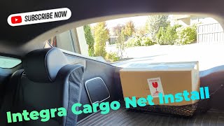 Integra OEM Cargo Net Install [upl. by Arsuy578]